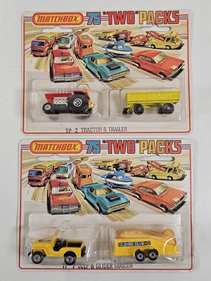 Lot 269 - MATCHBOX mid 1970's 'Two' packs, comprising of...