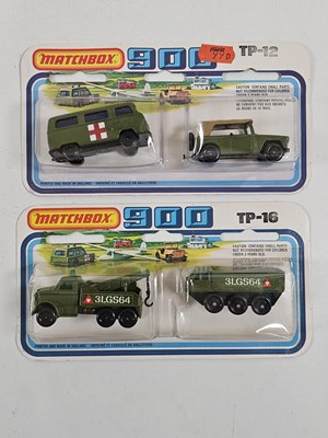 Lot 272 - MATCHBOX '900' series twin packs (2) - All...