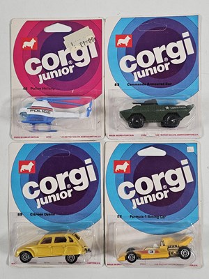 Lot 277 - Late 1970's CORGI Juniors on single card backs...