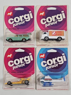 Lot 281 - Late 1970's CORGI Juniors on single card backs...