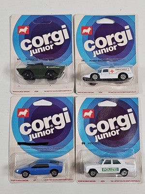 Lot 282 - Late 1970's CORGI Juniors on single card backs...