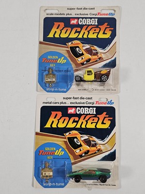 Lot 283 - A pair of CORGI Rockets sealed on original...