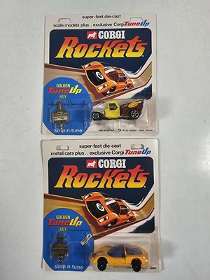 Lot 284 - A pair of CORGI Rockets sealed on original...