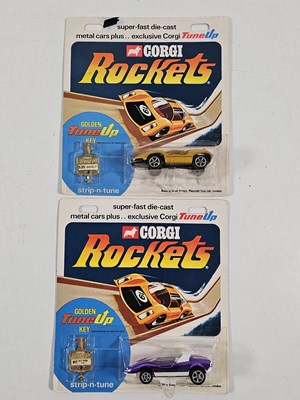 Lot 285 - A pair of CORGI Rockets sealed on original...