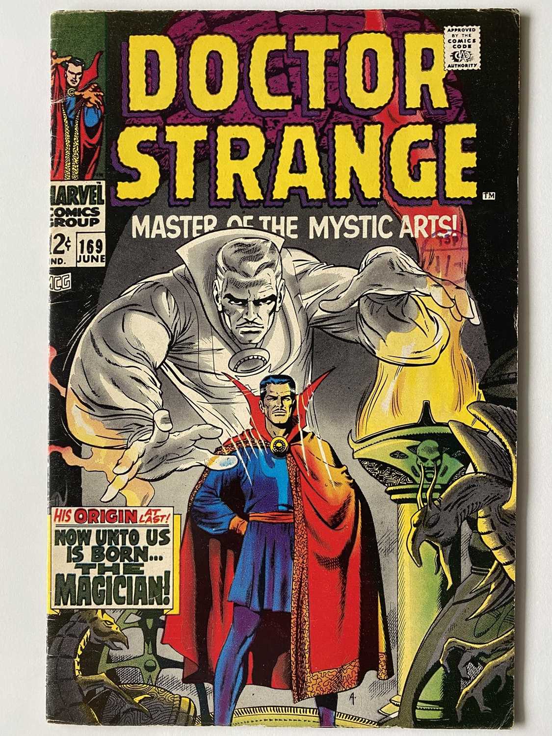 Lot 1 - DOCTOR STRANGE #169 - (1968 - MARVEL - Cents