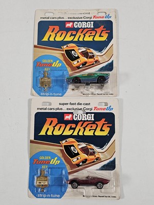 Lot 383 - A pair of CORGI Rockets sealed on original...