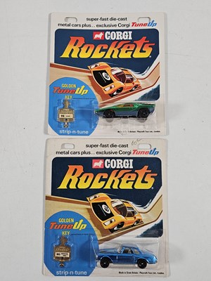 Lot 384 - A pair of CORGI Rockets sealed on original...