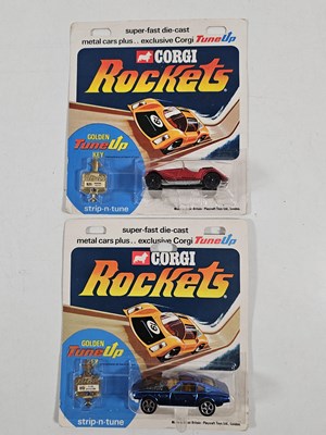 Lot 386 - A pair of CORGI Rockets sealed on original...