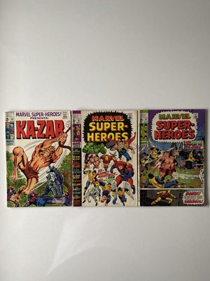 Lot 10 - MARVEL SUPER HEROES # 19, 21, 22 (Group of 3) -...