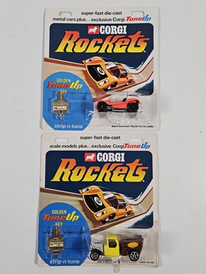 Lot 387 - A pair of CORGI Rockets sealed on original...