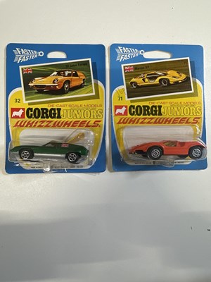 Lot 394 - Early 1970's, CORGI Juniors on original...