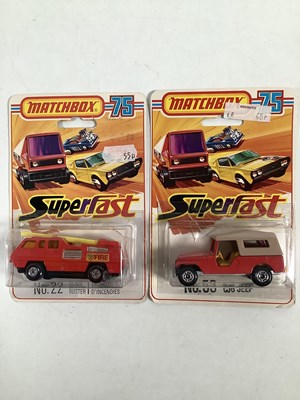 Lot 438 - A pair of MATCHBOX, mid 1970's, 'Superfast' on...