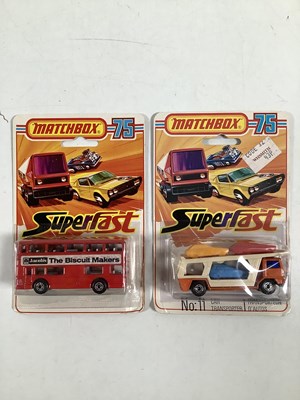 Lot 439 - A pair of MATCHBOX, mid 1970's, 'Superfast' on...