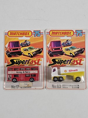 Lot 442 - A pair of MATCHBOX, mid 1970's, 'Superfast' on...