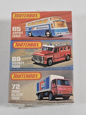 Lot 449 - MATCHBOX Superfast shop/trade pack of 3 shrink...