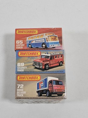 Lot 450 - MATCHBOX Superfast shop/trade pack of 3 shrink...