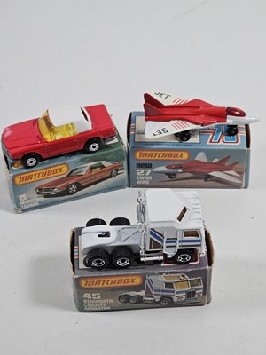 Lot 451 - A group of MATCHBOX Superfast #6, #27 and #45...