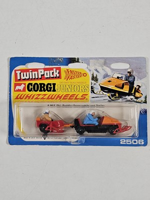 Lot 453 - CORGI Juniors twin pack, on original...