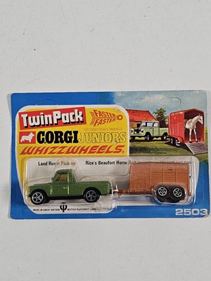 Lot 455 - CORGI Juniors twin pack, on original...