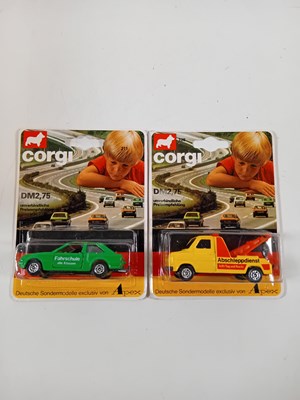 Lot 460 - A pair of CORGI Juniors, German issue, limited...