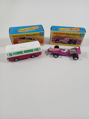 Lot 469 - A pair of MATCHBOX Superfast in G type boxes,...