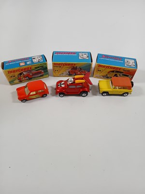 Lot 474 - A pair of MATCHBOX Superfast in I type boxes,...