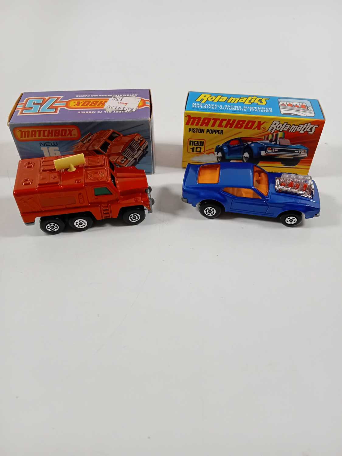 Lot 475 - A pair of MATCHBOX Superfast Rolamatics one
