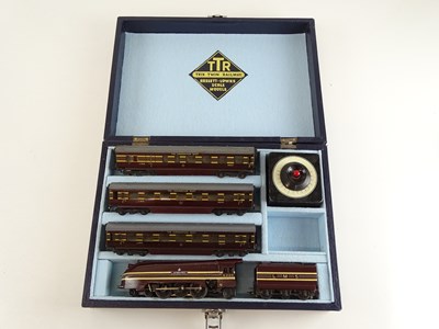 Lot 280 - A TRIX TWIN rare pre war Coronation Scot train...