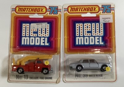 Lot 481 - 1970's MATCHBOX Superfast on original 'New...