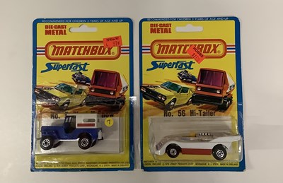 Lot 488 - A pair of MATCHBOX Superfast USA issue carded...