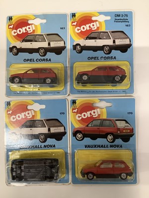 Lot 493 - CORGI Juniors 2x #170 Vauxhall Nova on Nova...