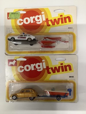 Lot 494 - A pair of mid 1970's CORGI Juniors twin packs...