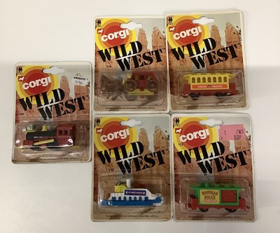 Lot 495 - A group of CORGI Juniors 'Wild West' series...
