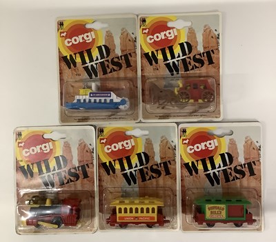 Lot 496 - A group of CORGI Juniors 'Wild West' series...