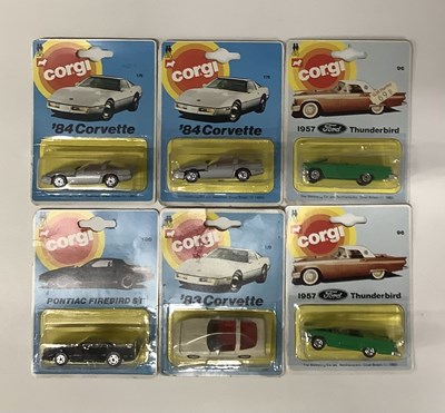 Lot 498 - CORGI Juniors American Outline cars on...