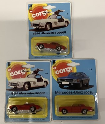 Lot 500 - CORGI Juniors #181 Mercedes 300 SL on picture...