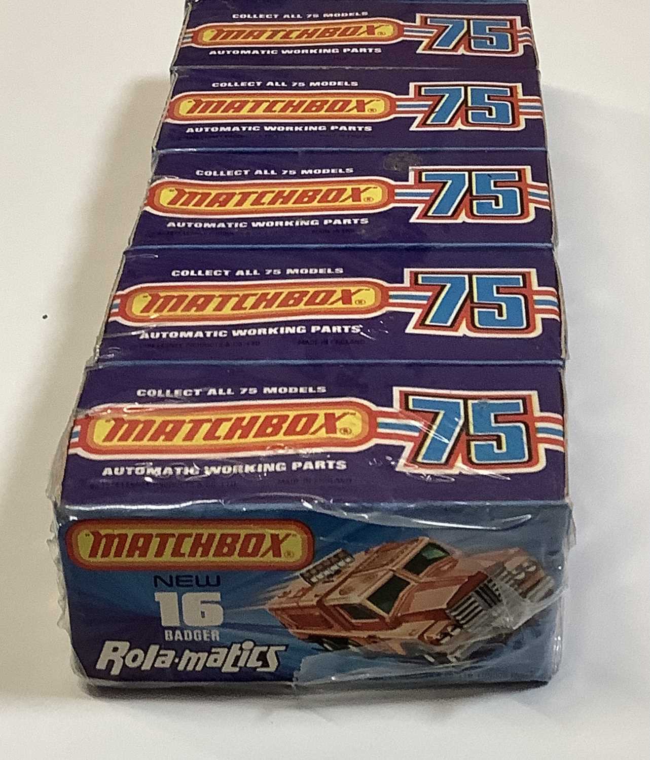 Lot 504 - MATCHBOX Superfast Rolamatics trade pack