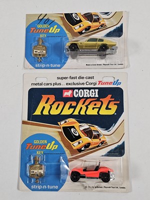 Lot 509 - A pair of CORGI Rockets sealed on original...
