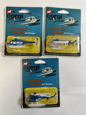 Lot 520 - A group of CORGI Juniors #63 'Chopper Squad'...