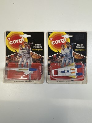 Lot 523 - A pair of CORGI Juniors #13 'Buck Rogers'...