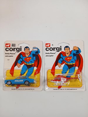 Lot 540 - A pair of CORGI Juniors 'Superman' #6 Daily...