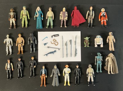 Lot 716 - A group of loose original STAR WARS Kenner /...