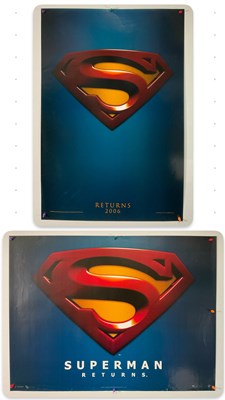 Lot 313 - SUPERMAN RETURNS (2006) A UK Quad and US one...