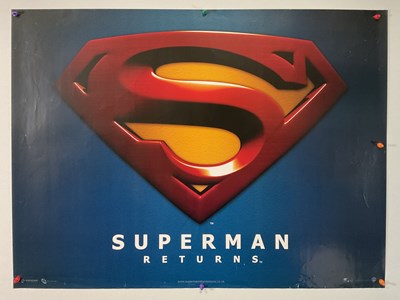 Lot 313 - SUPERMAN RETURNS (2006) A UK Quad and US one...