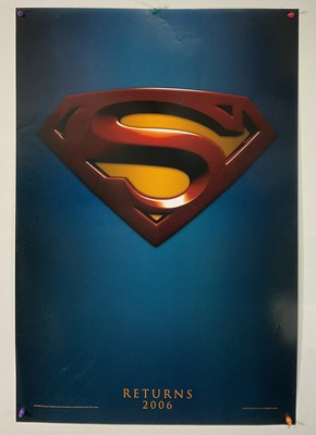 Lot 313 - SUPERMAN RETURNS (2006) A UK Quad and US one...