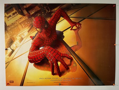 Lot 306 - SPIDER-MAN (2002) UK Quad film poster for the...