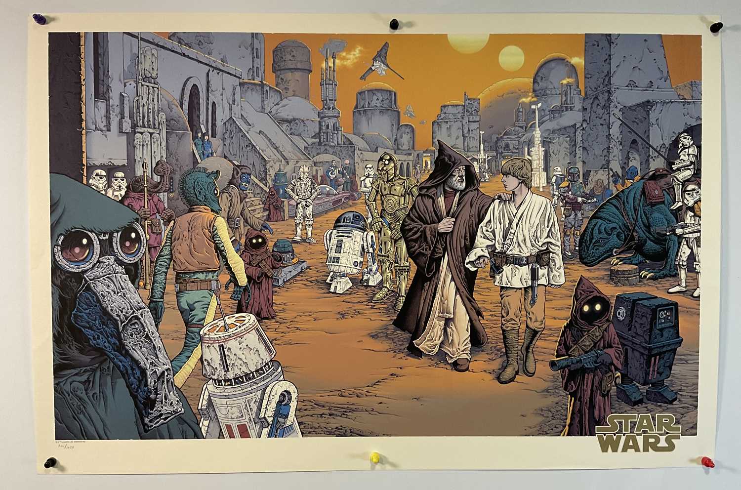Lot 821 - STAR WARS ' We Must Be Cautious' Mondo...