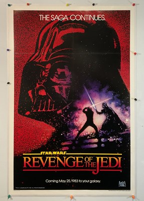 Lot 820 - STAR WARS: REVENGE OF THE JEDI (1983) U.S. one...