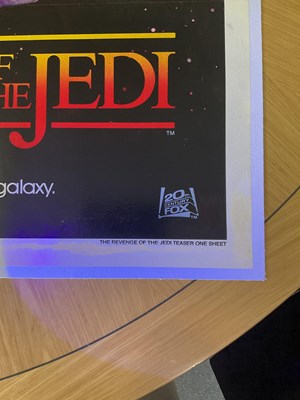 Lot 820 - STAR WARS: REVENGE OF THE JEDI (1983) U.S. one...