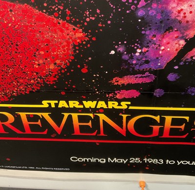 Lot 820 - STAR WARS: REVENGE OF THE JEDI (1983) U.S. one...